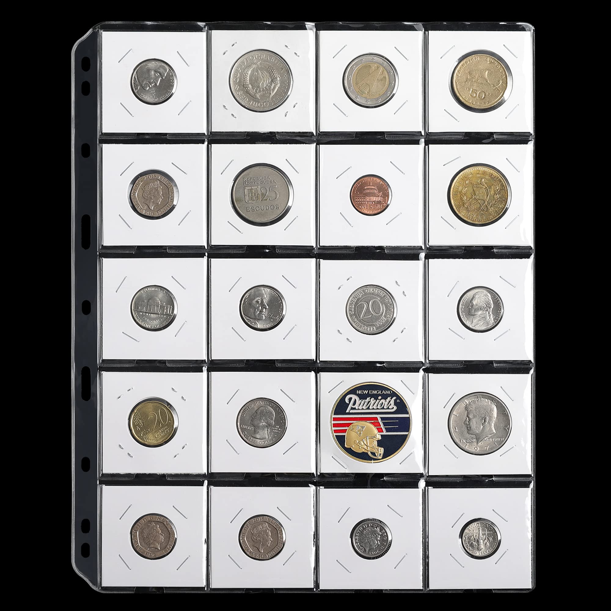 COIN PARKING DELIVERY 『Family vol.2』 Amazon.com: 300PCS Coin Flips in 6 Sizes Cardboard Coins Holders